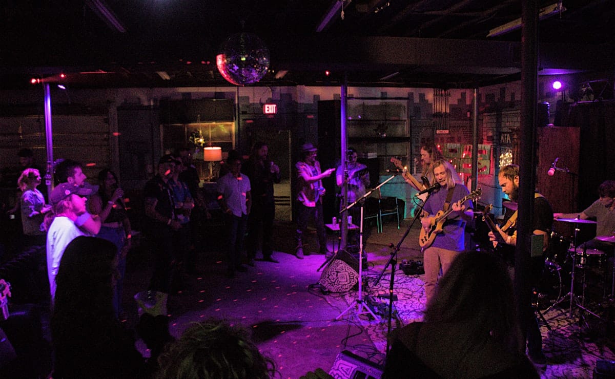 The monthly Final Friday showcase at Suite E Studios
