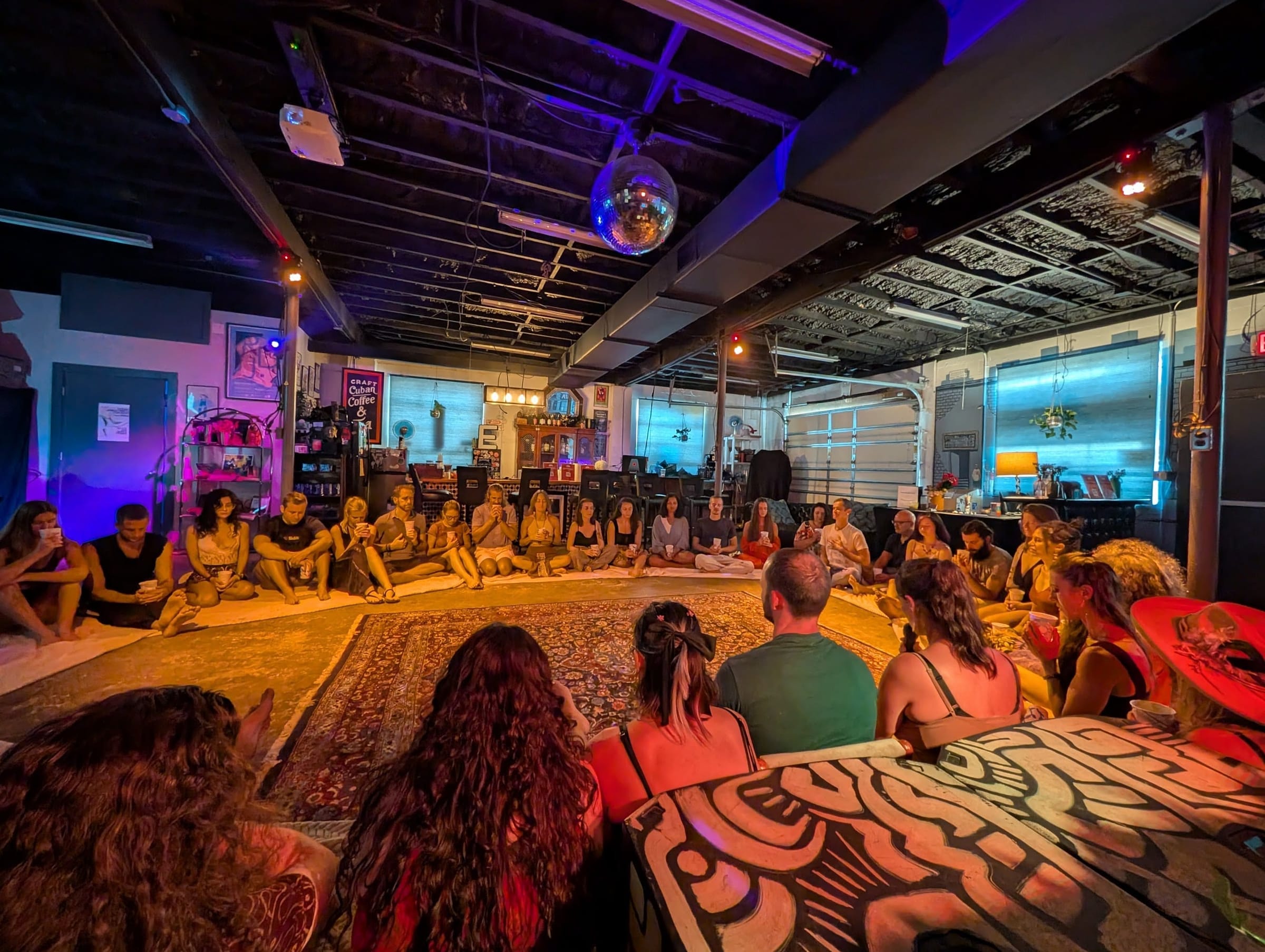 Live music at Suite E Studios in St. Petersburg, Florida