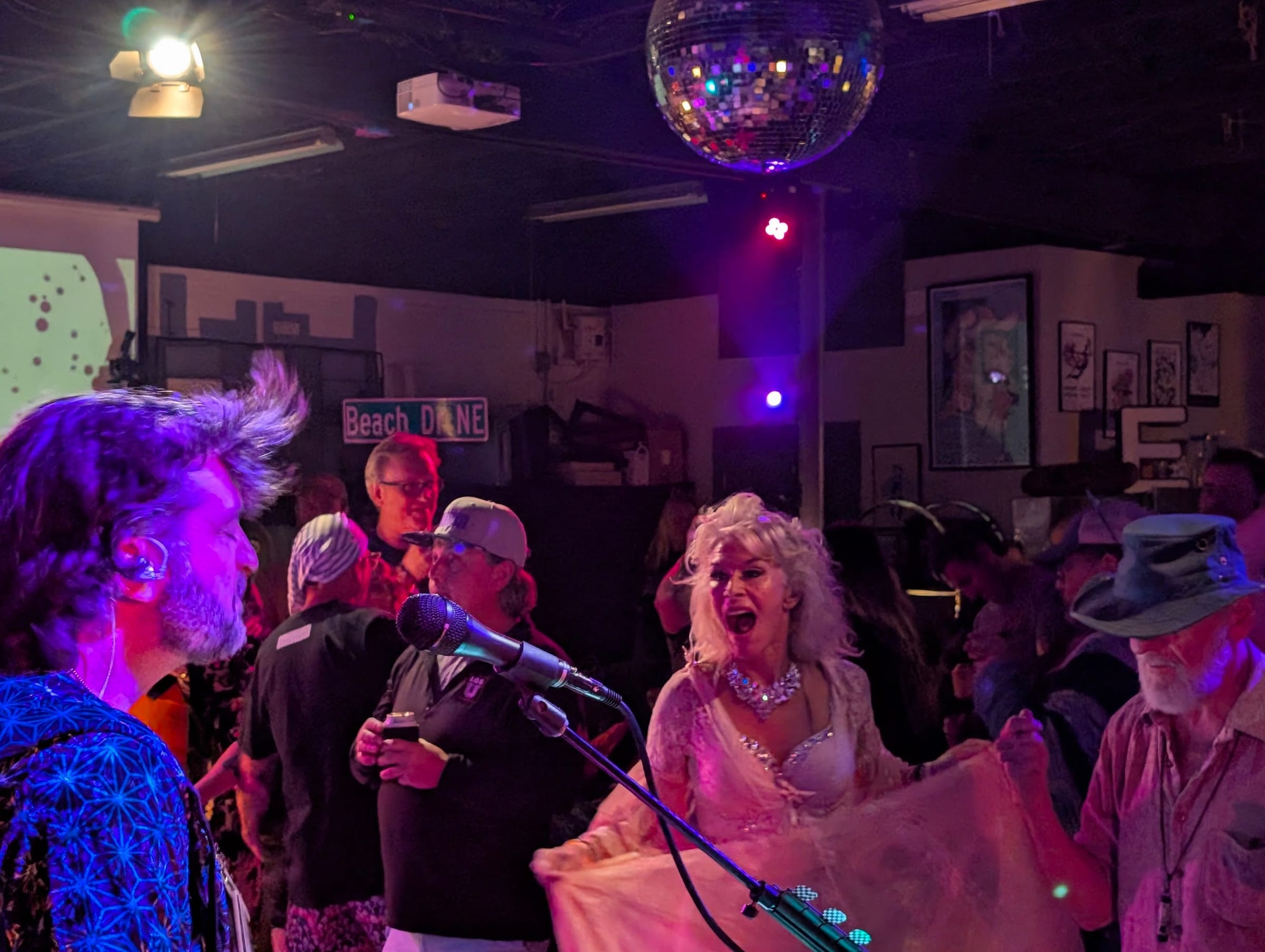 The crowd at a St. Pete Music show